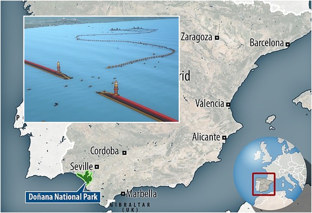 S-a descoperit Atlantida? Ruinele unui oraș enorm dispărut sub apă au fost găsite în Europa/ FOTO