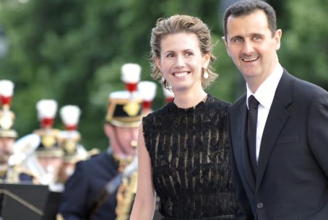 Soţia preşedintelui sirian Bashar al-Assad, Asma, în vârstă de 43 de ani, a fost operată 'cu succes' de cancer la sân