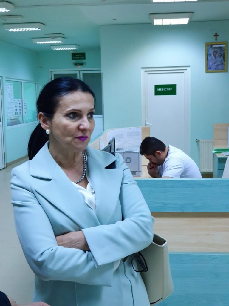Sorina Pintea, după controlul inopinat la Ploieşti: Spitalul nu era curat, iar medicii nu fac faţă
