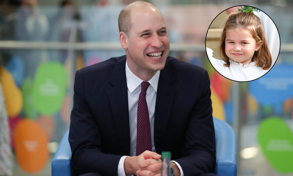 Dezvăluiri comice de la Casa Regală: Prinţul William, pus în dificultate de părul fiicei sale