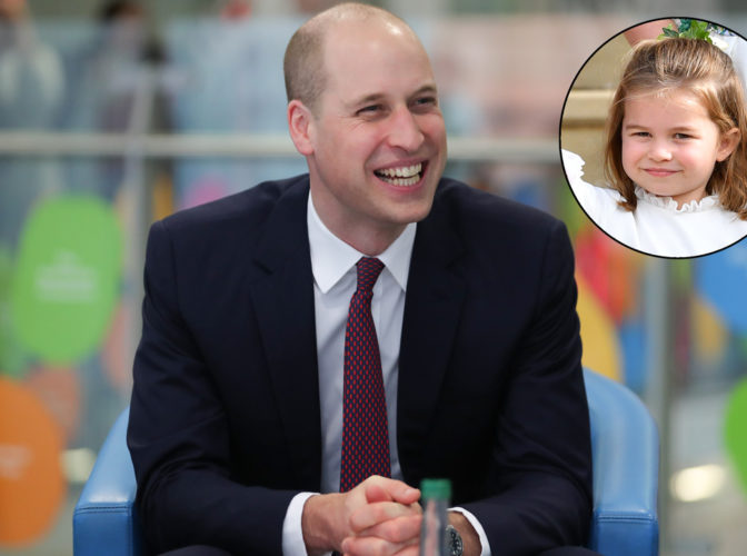 Dezvăluiri comice de la Casa Regală: Prinţul William, pus în dificultate de părul fiicei sale