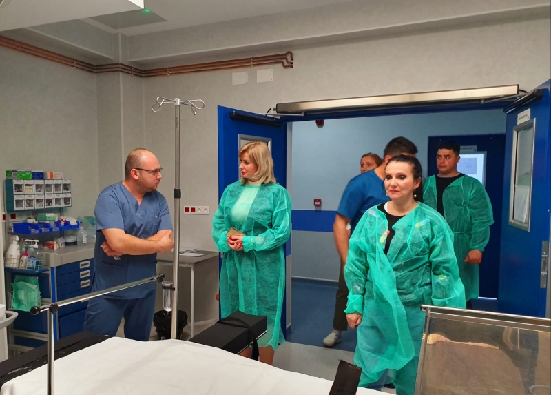 Nou control inopinat în miez de noapte a ministrului Sănătății. Ce a găsit ministrul Sorina Pintea la Călărași