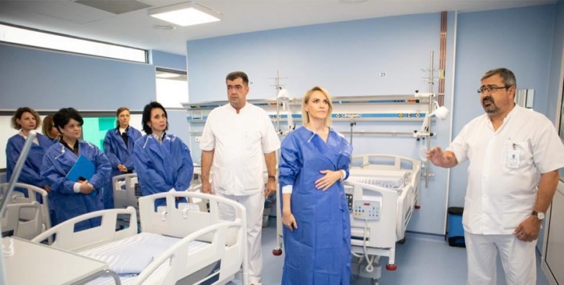 Primarul General, Gabriela Firea: Investiții de peste 3 milioane de euro la Spitalul Dr. Carol Davila