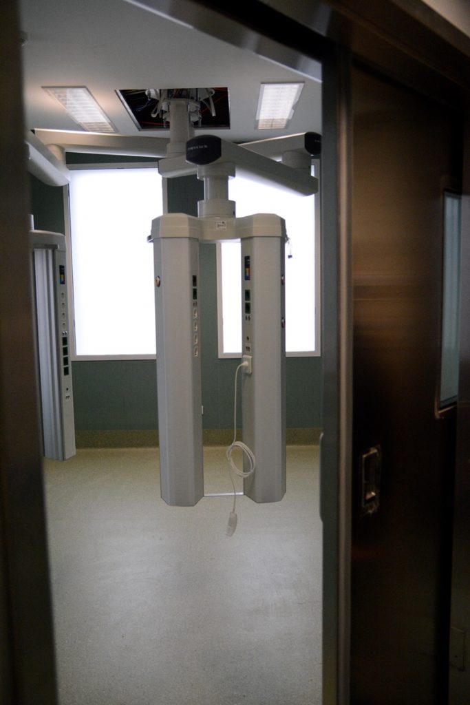 Cadă specială pentru tratarea persoanelor care au suferit arsuri, la Spitalul Județean din Bistrița