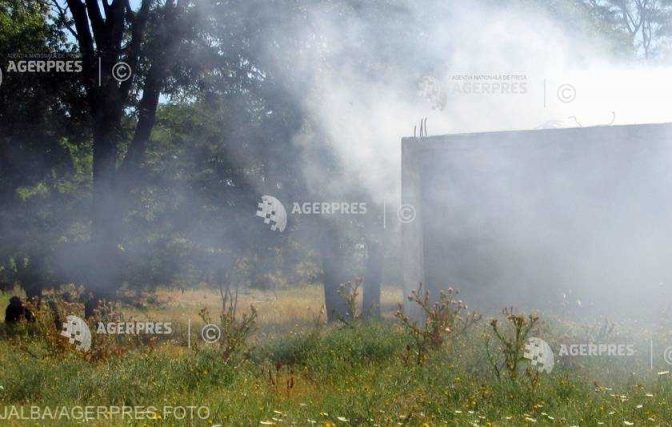 Pericol pentru locuitorii din Drăgășani din cauza unui incendiu: la ce se expun când inhalează fum