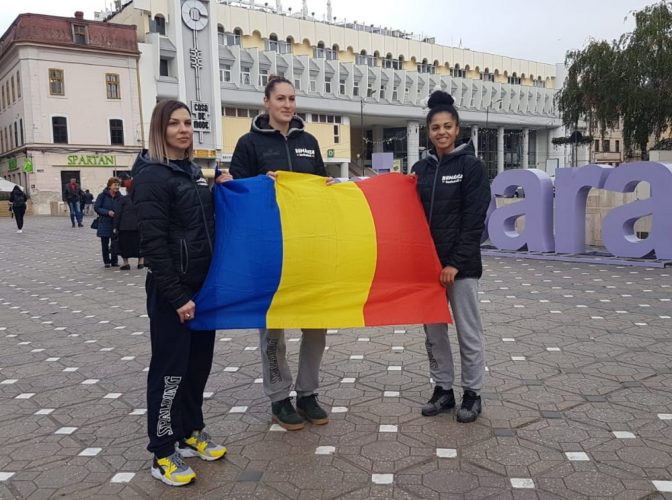 Amintiri din copilărie cu revoluţia din Timişoara!  Înainte de meciul cu Danemarca jucat în oraşul de pe Bega, baschetbalistele au rememorat amintiri din ’89