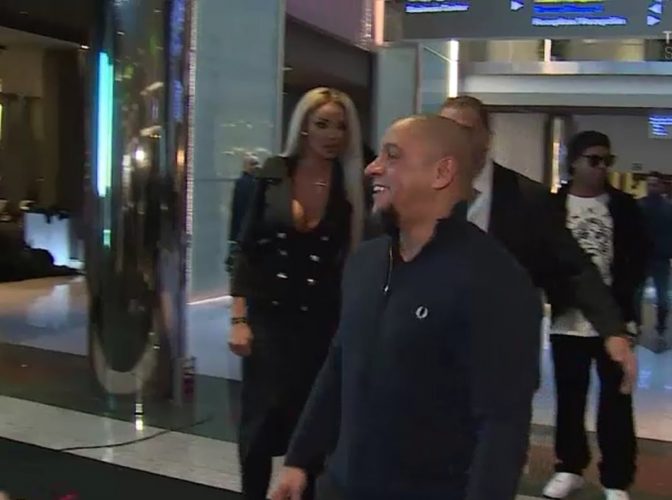 Bianca Drăgușanu, ”joc periculos” la Ronaldinho și Roberto Carlos! Și un fost iubit al blondei era acolo, oare ce a spus soțul ei?