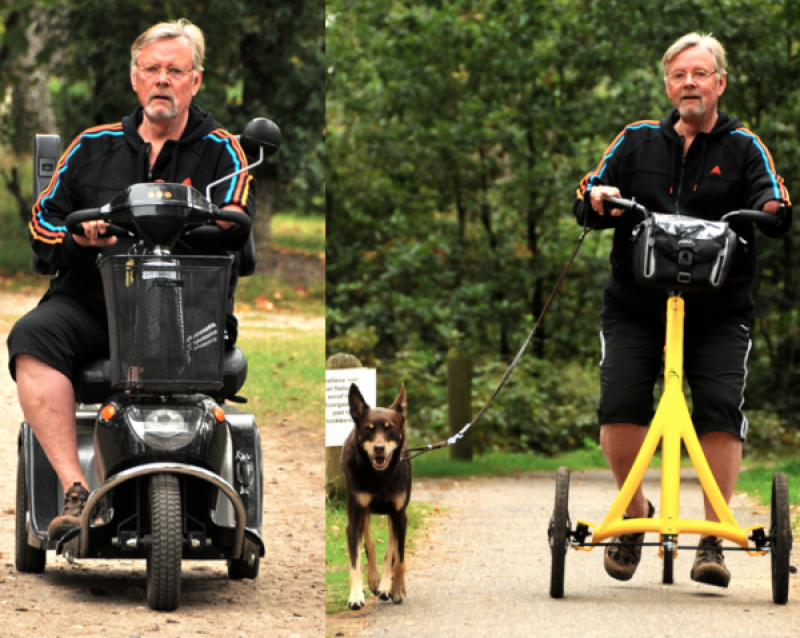 Inventatoarea Barbara Alink a creat un model de bicicletă pentru persoanele cu dizabilități, care oferă o șansă în plus celor cu probleme de mobilitate