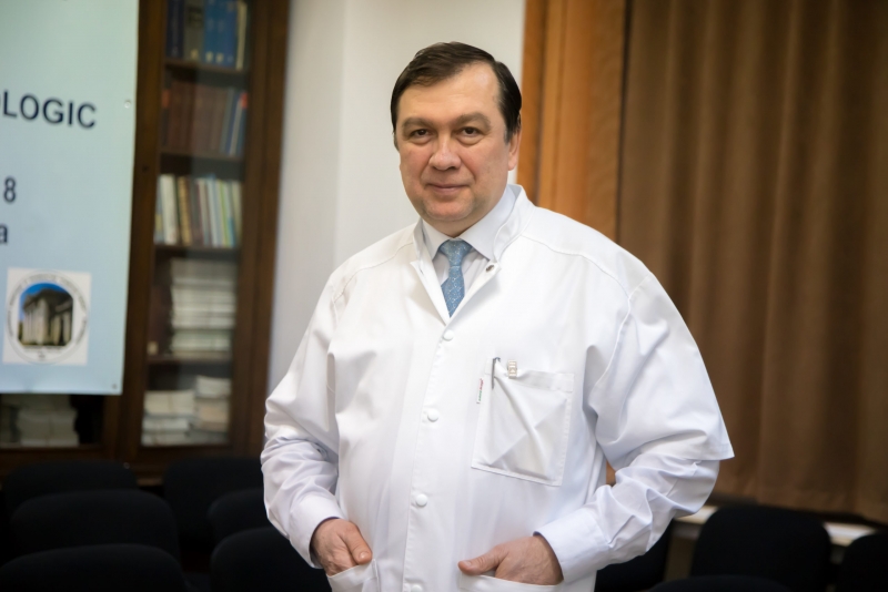 Prof. univ. dr. Viorel Jinga - noul rector al UMF 'Carol Davila' Bucureşti