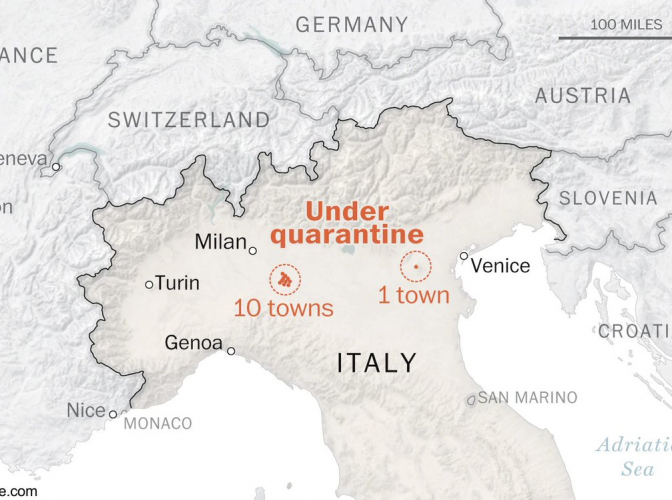 Lovită de coronavirus, Italia cere urgent o coordonare europeană: 'Nu putem lăsa garda jos'
